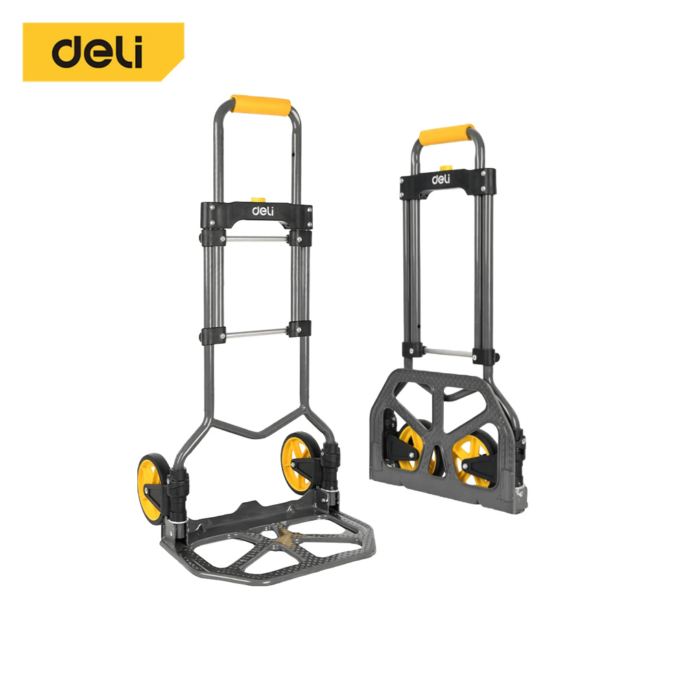 รถเข็นของ DELI EDL434060-YL-01 สีดำ_0